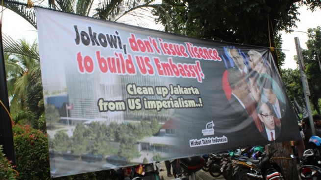 tolak IMB Dubes AS