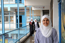 Girl from Gaza takes first prize in international maths competition