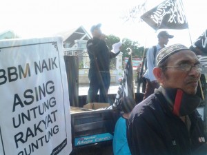 HTI Palu tolak Kenaikan BBM11
